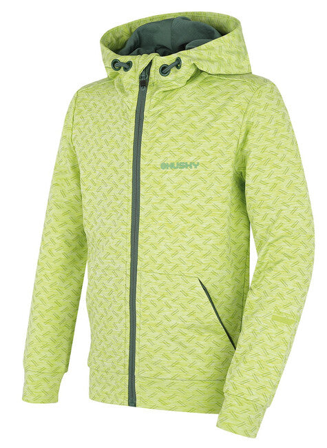 Husky Alony K felpa con cappuccio, verde brillante