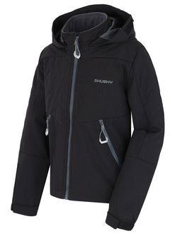 HUSKY Salex K kids' softshell jacket, black