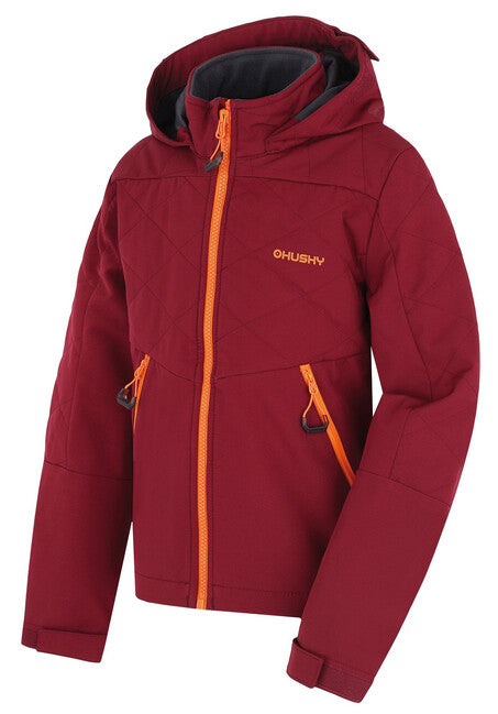 Husky Salex K giacca softshell da bambino, bordeaux