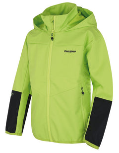 HUSKY Sonny K giacca softshell per bambini, verde brillante