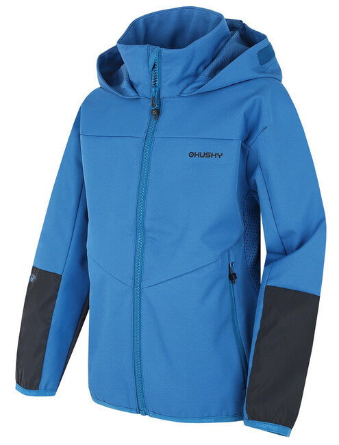 HUSKY Sonny K giacca softshell per bambini, blu