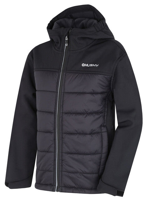 Husky Swany K giacca softshell imbottita, nera