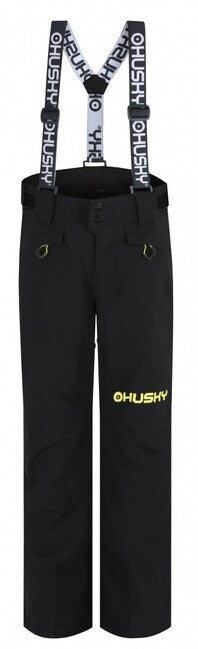 Husky Gunis Pantaloni da sci, neri