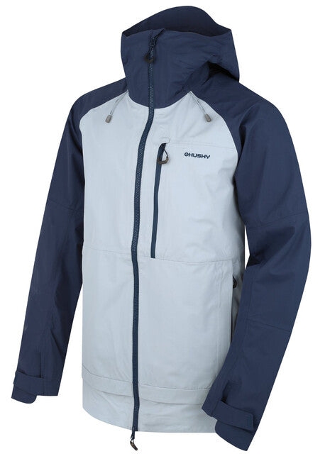 Husky Nanook giacca hardshell da uomo, blu scuro/grigio chiaro