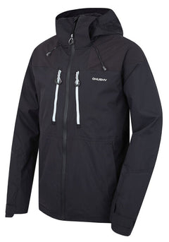 HUSKY Nicker ανδρικό hardshell μπουφάν, μαύρο