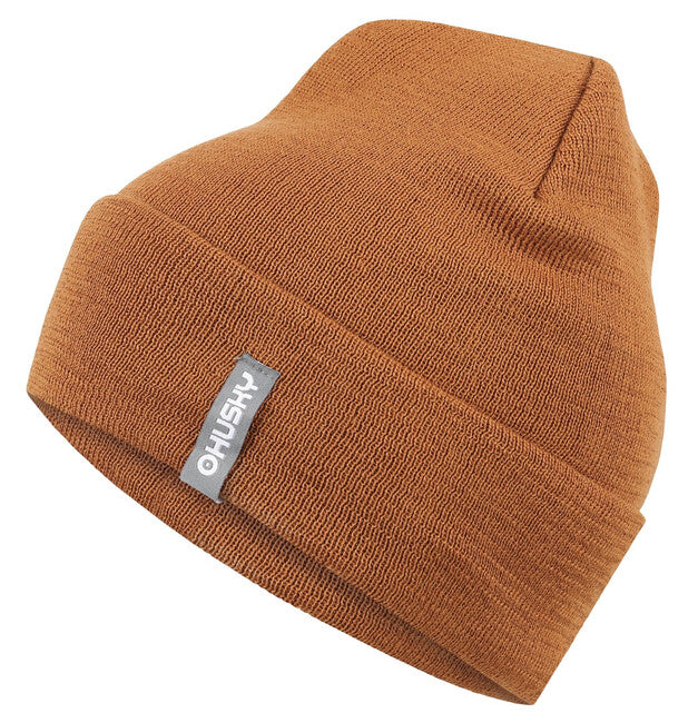Husky Merhat 1 berretto merino da uomo, senape