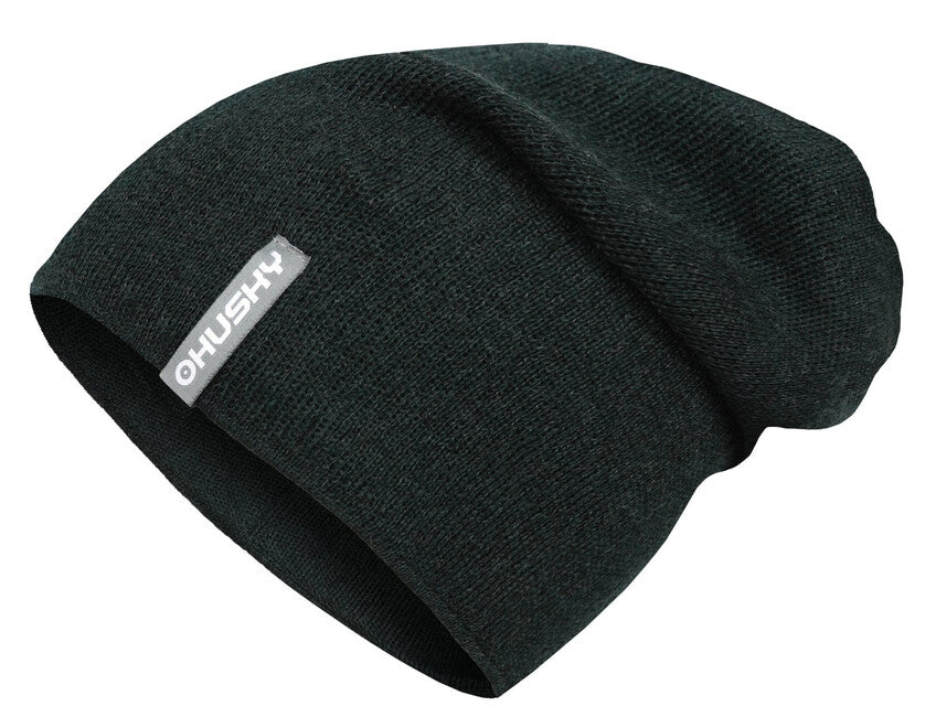 HUSKY Merhat 2 berretto in merino da uomo, khaki mélange