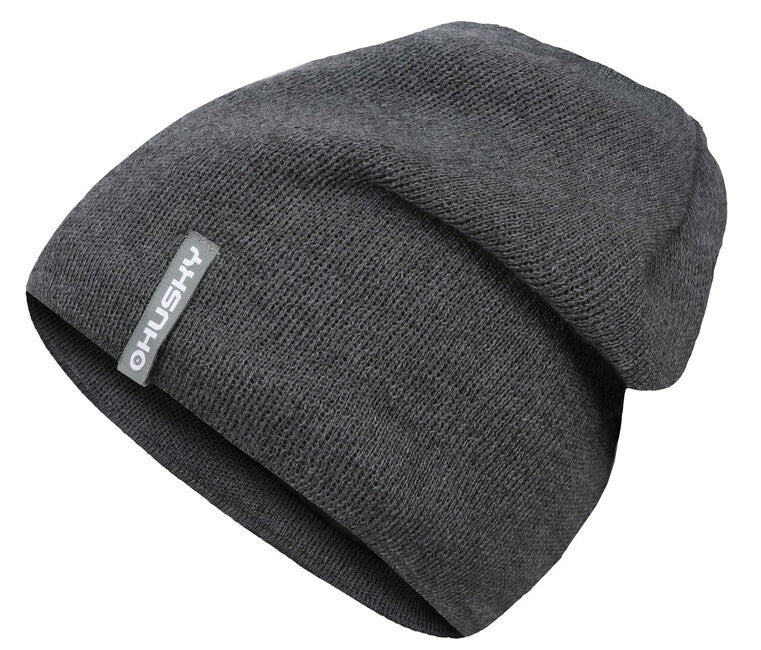 Husky Merhat 3 berretto merino da uomo, grigio chiaro
