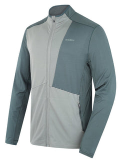 HUSKY Tarp men's zip sweatshirt, black green/dk. grey green, M