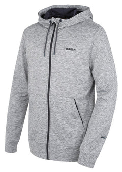 HUSKY Alony felpa con cappuccio da uomo, grigio scuro