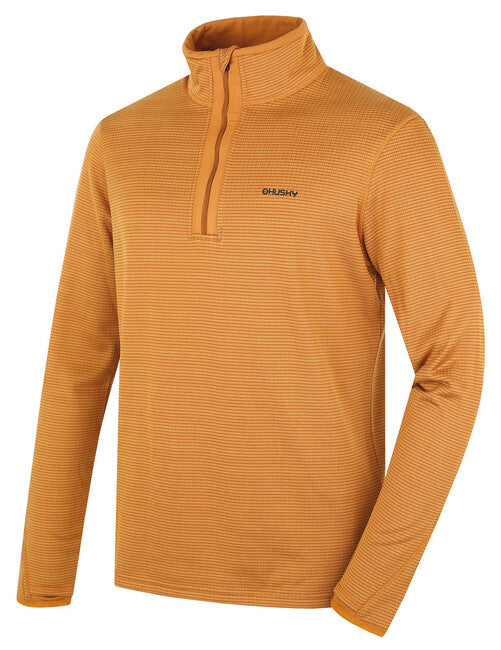HUSKY Artic felpa a collo alto da uomo M, mustard