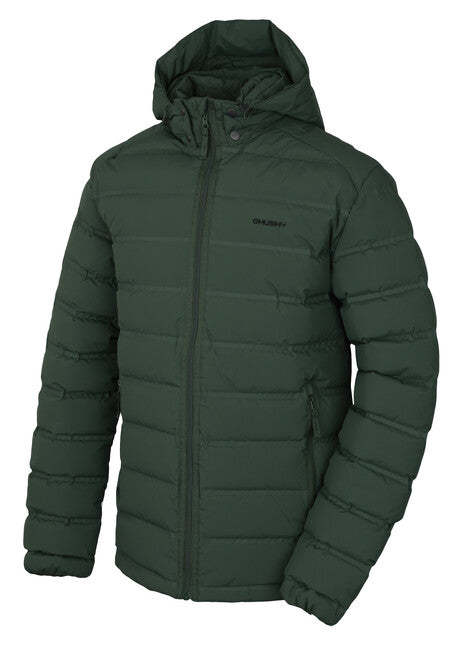 HUSKY Donnie men's down jacket, dark khaki