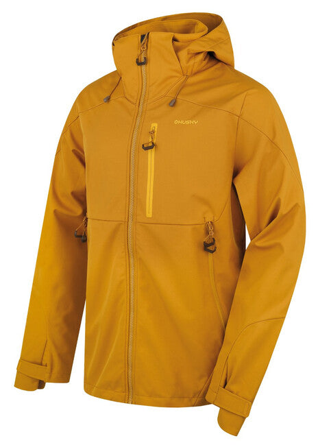 Husky Sauri giacca softshell, senape