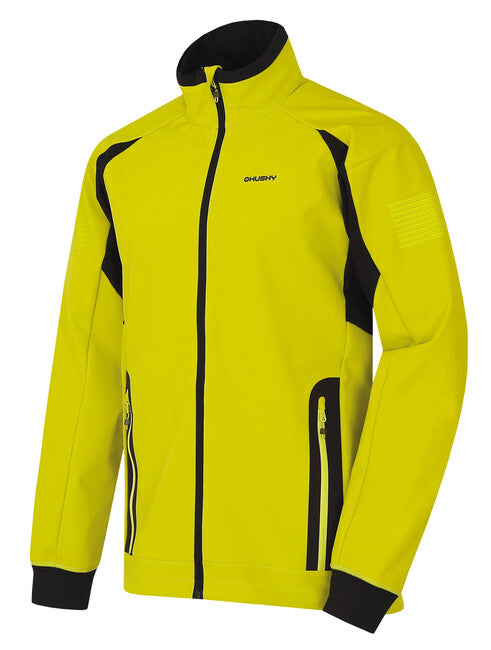 HUSKY Scooby men's softshell jacket, light green