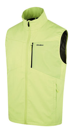 HUSKY Salien gilet softshell da uomo M, verde chiaro