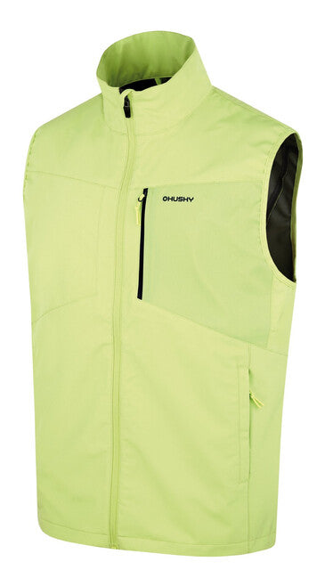 Husky Salien gilet softshell, verde chiaro
