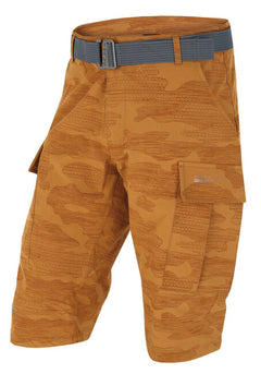 HUSKY Kalfer pantaloncini funzionali da uomo, senape scuro