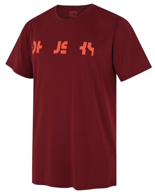 Husky Thaw T-shirt funzionale da uomo, bordeaux