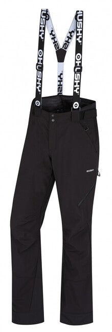 Husky Galti pantaloni da sci da uomo, neri