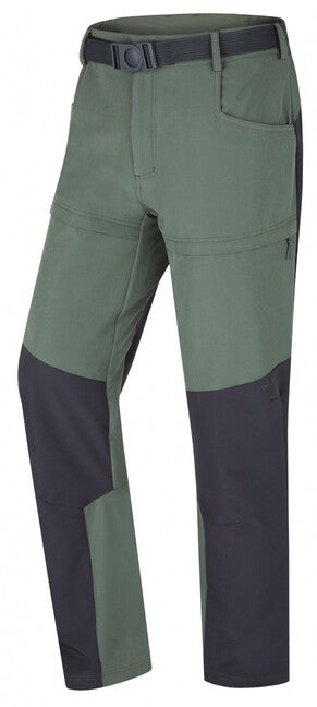 Husky Keiry pantaloni outdoor da uomo, verde/antracite