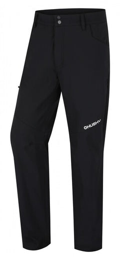 HUSKY Kavia pantaloni softshell da uomo, nero