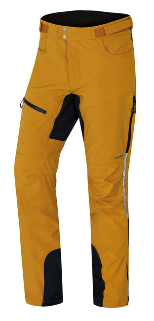 Husky Keson pantaloni softshell da uomo, senape