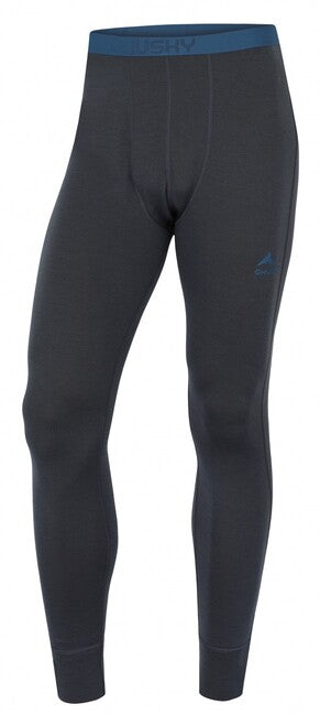 Husky Merea pantaloni termici da uomo, grigio scuro