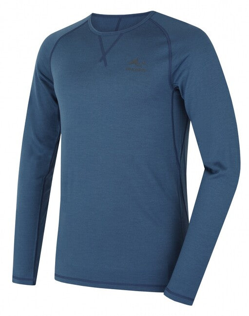 Husky Merow maglia termica da uomo a maniche lunghe, blu
