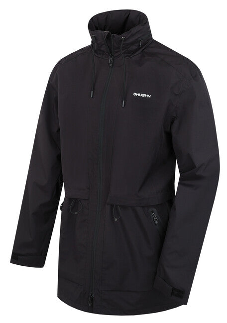 HUSKY Nevr ανδρικό μπουφάν hardshell M, μαύρο