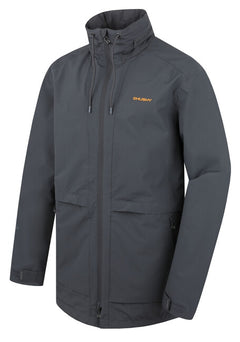 HUSKY Nevr M moški hardshell plašč, temno siva