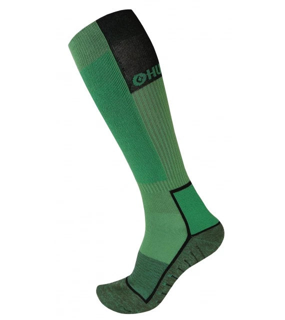 Husky Calze da sci, verde/nero