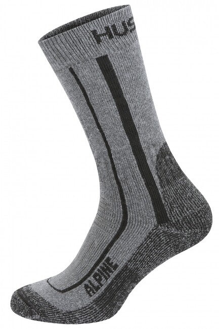 Husky Alpine calzini, grigio/nero