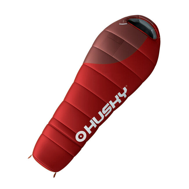 Husky Magic Sacco a pelo Outdoor Magic-12°C, rosso