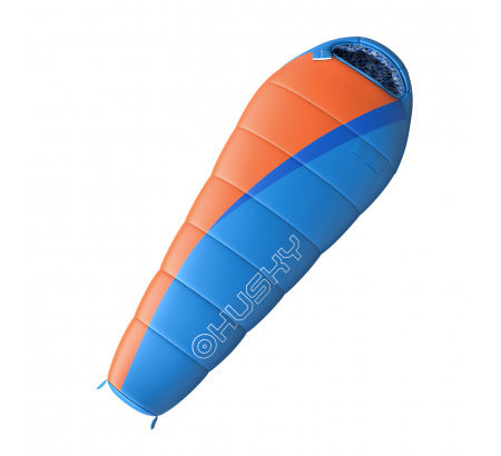 HUSKY Kids Merlot spalna vreča za na prostem, Orange/Blue, -10°C