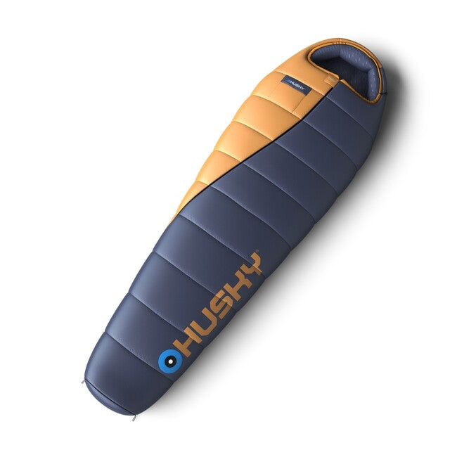 Husky Enjoy Long sacco a pelo, blu arancione