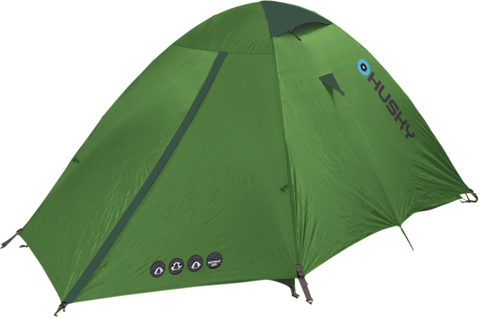 Husky Bret 2 tenda, verde