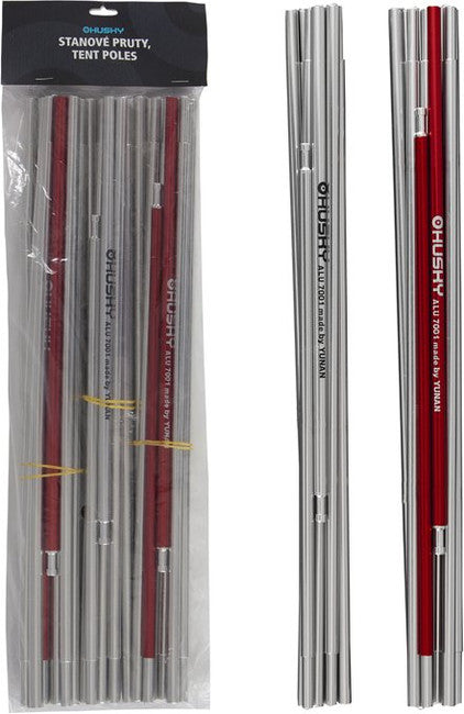 Husky Bronder 2 tende aste in duralluminio