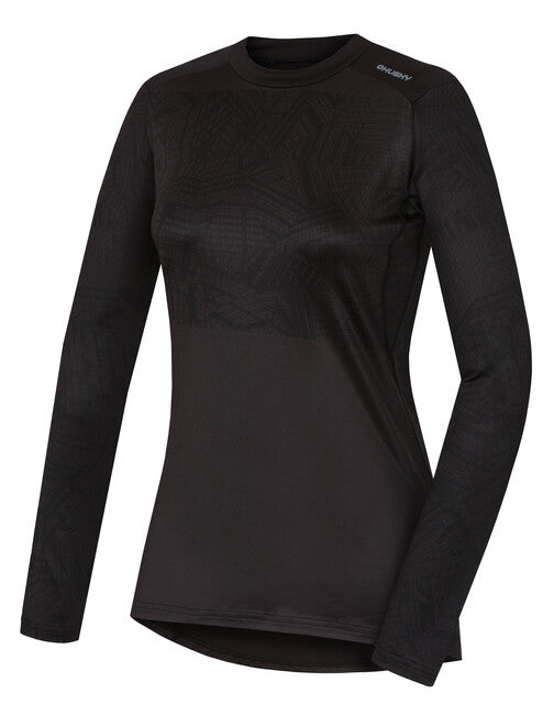Husky Active Thermal Underwear maglietta a maniche lunghe, nero