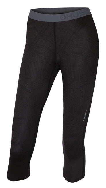 Husky Winter Active Pantaloni 3/4, neri