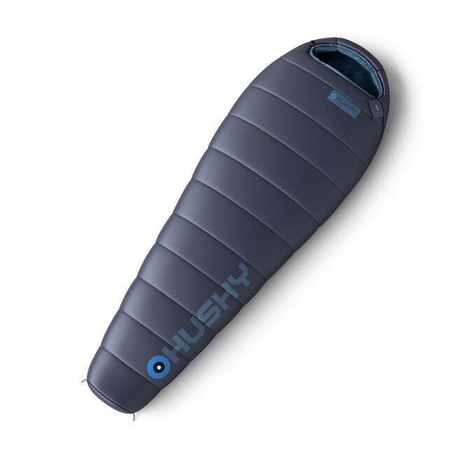 Husky Mini sacco a pelo estivo ultraleggero, blu scuro