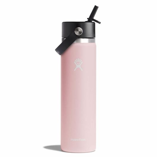 Hydro Flask Wide bottiglia termica con boccaglio 24 OZ Wide Flex Straw Cap 710 ml, trillium