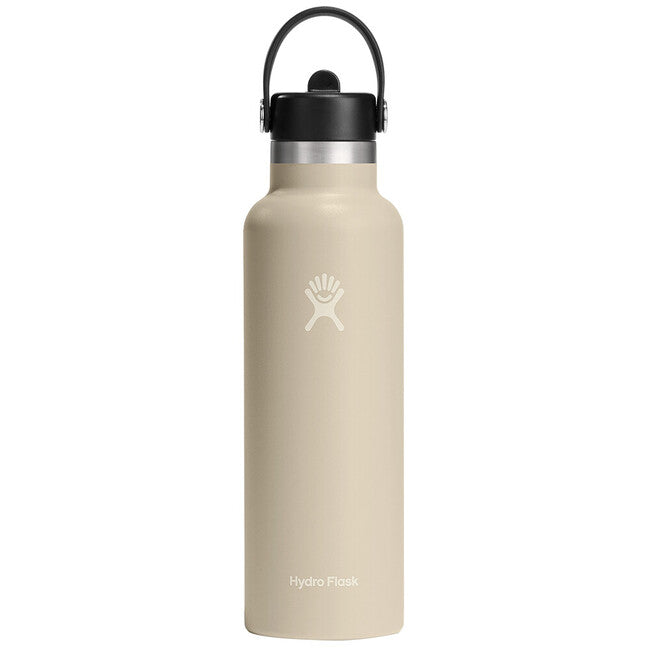 Hydro Flask Bottiglia Termica 21 OZ Standard Flex Straw Cap 621ml, avena