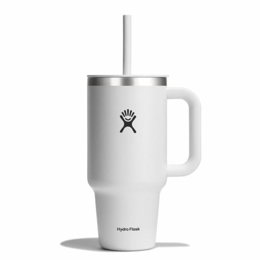 Hydro Flask 32 OZ All Around Travel Tumbler 946 ml, bianco