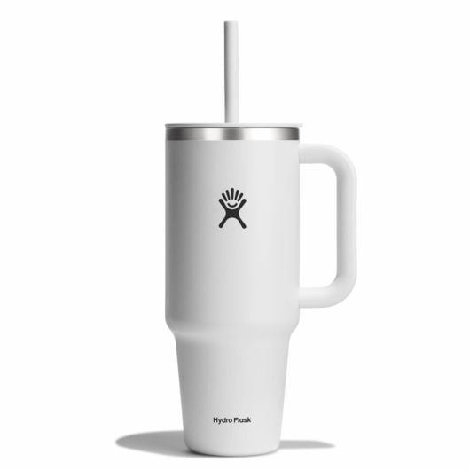 Hydro Flask Thermo Mug all around travel tumbler 40 OZ 1.182 ml, bianco