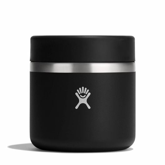 Hydro Flask Food Thermos 20 OZ Barattolo isolato per alimenti 591 ml, nero