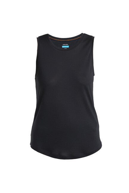 Icebreaker Sphere III canotta merino 125 cool lite donna, nero
