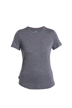 Icebreaker 125 Cool Lite Sphere III maglietta merino a maniche corte da donna, blu scuro