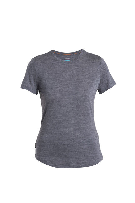 Icebreaker 125 Cool Lite Sphere III maglietta merino a maniche corte da donna, blu scuro