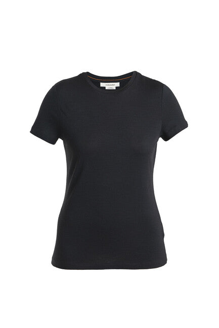 Icebreaker 150 Tech Lite III maglietta Merino a maniche corte da donna, nero