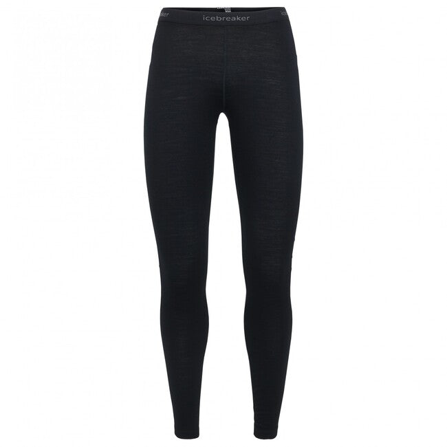 Icebreaker 200 Oasis leggings termici da donna, nero